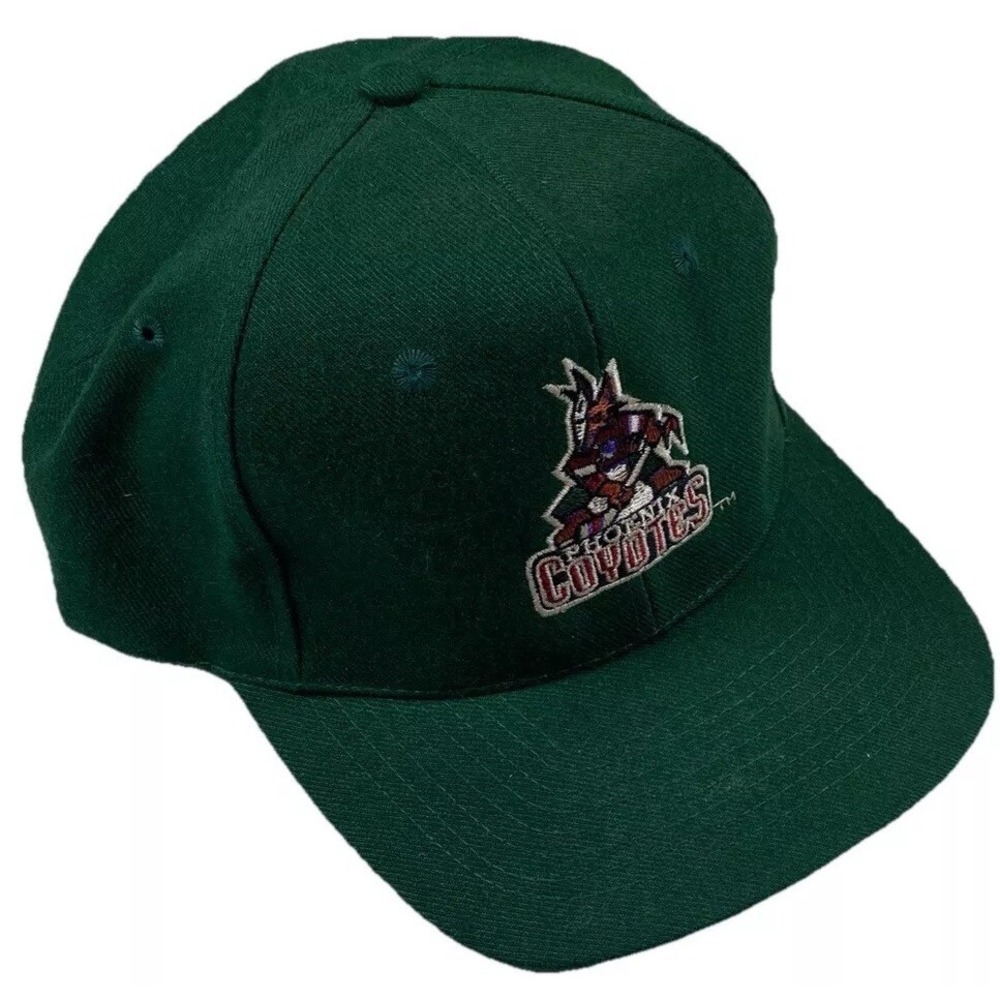 Vintage Phoenix Coyotes NHL Hockey Snap-Back Hat Cap Wool Blend KC